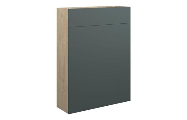 Eden 600mm Slim WC Unit - Matt Green (Oak Cab)